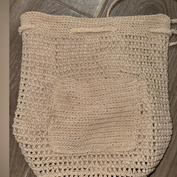 - URBAN OUTFITTERS Ecote Moria Crochet Backpack in beige o/s - Picture 4 of 13
